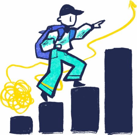 Take a step to support - Visual